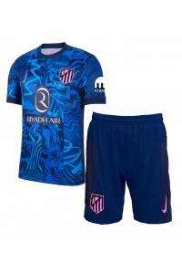 Atletico Madrid Babytruitje 3e tenue Kind 2024-25 Korte Mouw (+ Korte broeken)